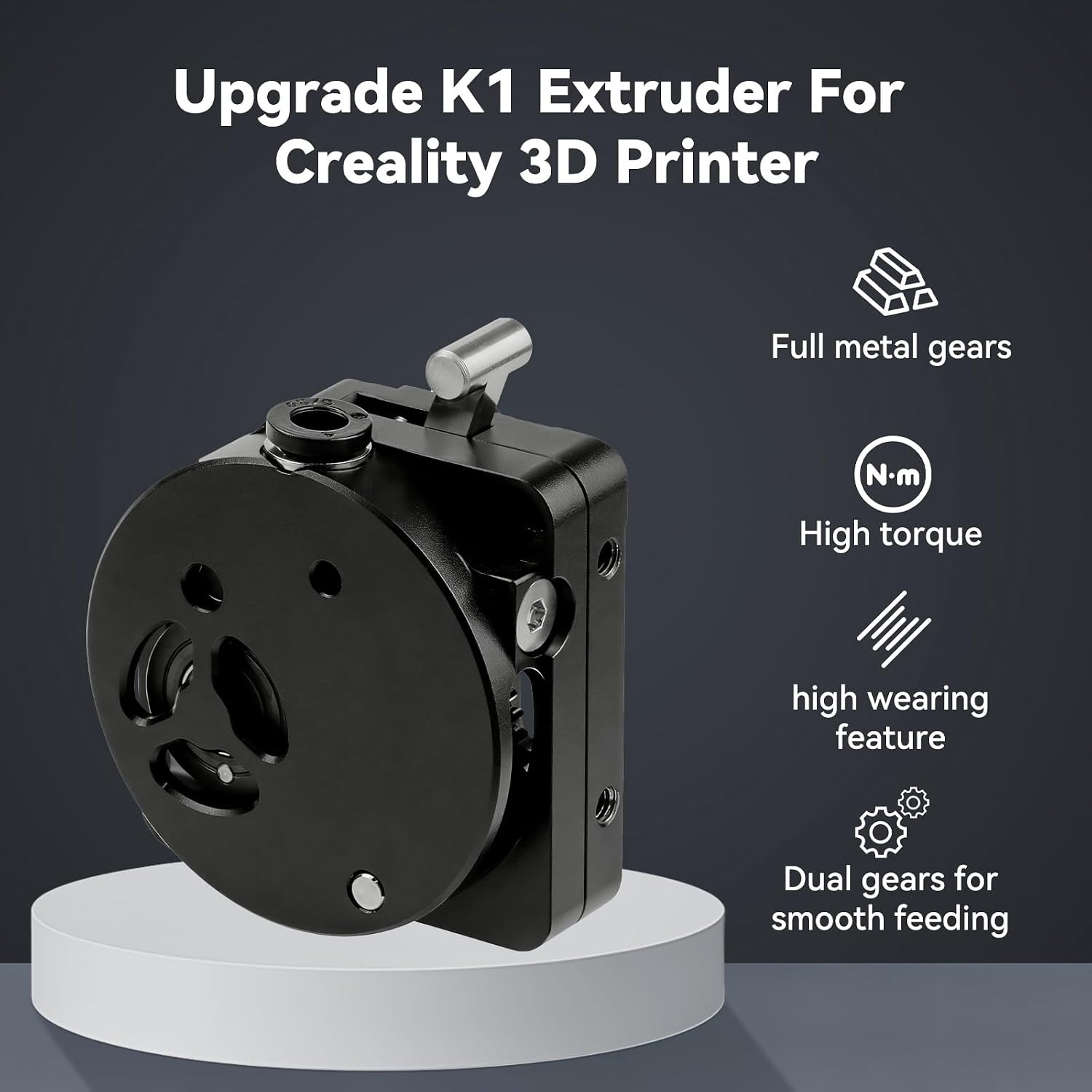 Extrudeur K1/K1 Max/K1C/SE, ki - Direct Drive Dual Gear Extruder High Speed avis et prix